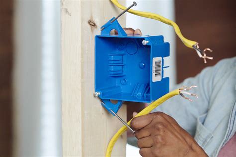 electrical junction box behind sheetrock|home electrical junction box install.